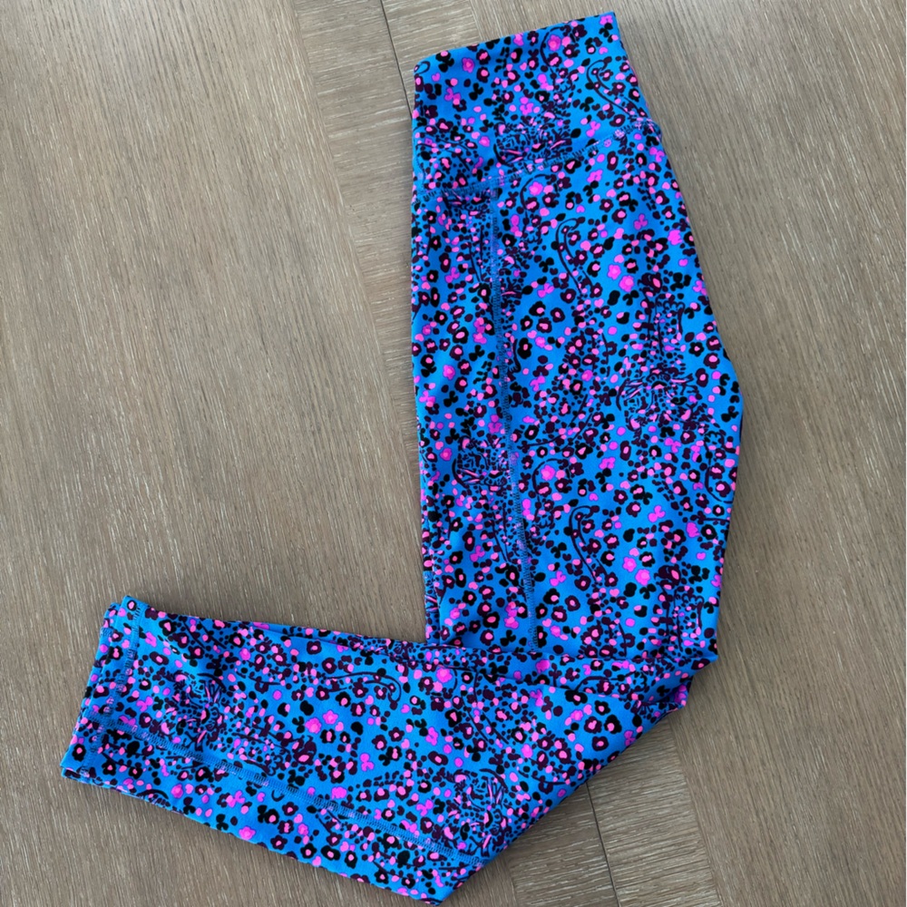 Lilly Pulitzer Luxletic Weekender Leggings Sz S Growl and Prowl